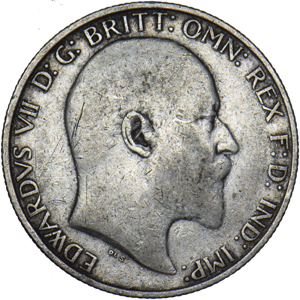 1907 Florin - Edward VII British Silver Coin