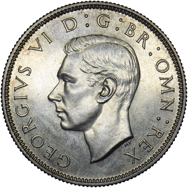 1937 Proof Florin - George VI British Silver Coin - Superb