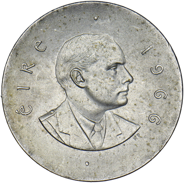 1966 Ireland 10 Shillings - Silver Coin - Superb