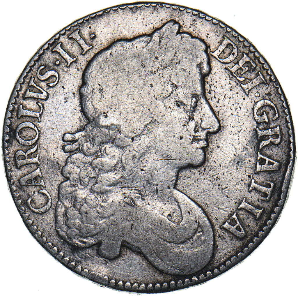 1678 Crown - Charles II British Silver Coin – The Coin King