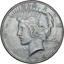 1925 Peace Dollar - USA Silver Coin - Superb