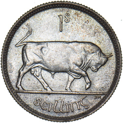 1931 Ireland Shilling - Silver Coin - Superb