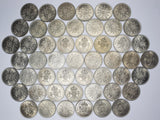 1947 - 1967 High Grade Florins Lot (50 Coins) - British Coins