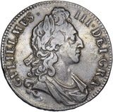 1695 Crown - William III British Silver Coin - Nice