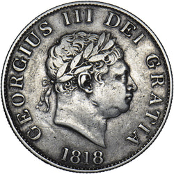 1818 Halfcrown - George III British Silver Coin