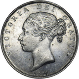 1881 Halfcrown - Victoria British Silver Coin - Very Nice