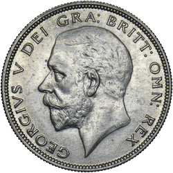 1933 Halfcrown - George V British Silver Coin - Very Nice