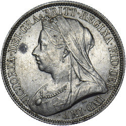 1895 Florin - Victoria British Silver Coin - Nice