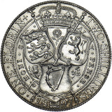 1897 Florin - Victoria British Silver Coin - Very Nice