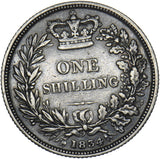 1834 Shilling - William IV British Silver Coin - Nice