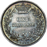 1874 Shilling (Die no. 68) - Victoria British Silver Coin - Very Nice