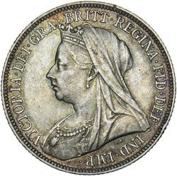 1897 Shilling - Victoria British Silver Coin - Nice