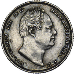 1831 Sixpence - William IV British Silver Coin - Very Nice