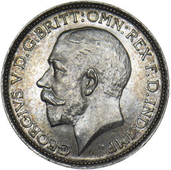 1923 Maundy Fourpence - George V British Silver Coin - Superb