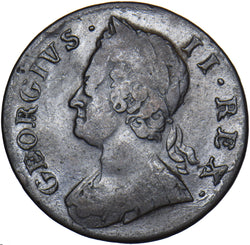 1749 Halfpenny - George II British Copper Coin
