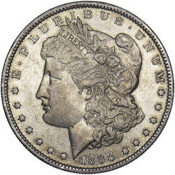 1888 O Morgan Dollar - USA Silver Coin - Nice