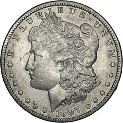 1897 O Morgan Dollar - USA Silver Coin - Nice