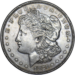1921 Morgan Dollar - USA Silver Coin - Very Nice