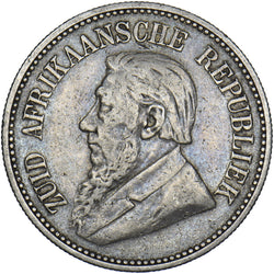 1893 South Africa 2 1/2 Shillings - Silver Coin - Nice