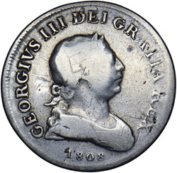 1808 Ireland 30 Pence bank Token - George III Silver Coin