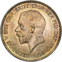 1930 Penny - George V British Bronze Coin - Superb