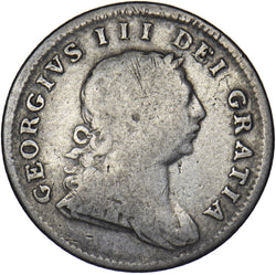 1805 Ireland 10 Pence Bank Token - George III Silver Coin