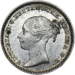 1841 Maundy Penny - Victoria British Silver Coin - Superb