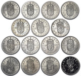 1953 - 1970 High Grade Scottish Shillings Lot (15 Coins) - British Coins