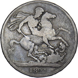 1821 Crown - George IV British Silver Coin