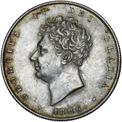 1826 Halfcrown - George IV British Silver Coin - Very Nice