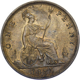 1891 Penny - Victoria British Bronze Coin - Superb