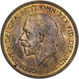 1935 Penny - George V British Bronze Coin - Superb