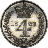 1831 Maundy Fourpence - William IV British Silver Coin - Superb
