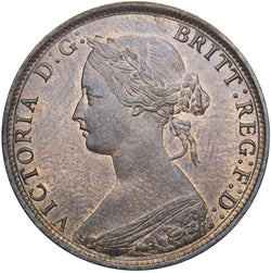 1862 Halfpenny - Victoria British Bronze Coin - Superb