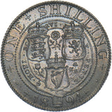 1894 Shilling - Victoria British Silver Coin - Superb