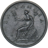 1806 Penny - George III British Copper Coin - Very Nice