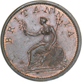 1806 Penny - George III British Copper Coin - Very Nice