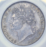1825 Shilling (CGS AU 78) - George IV British Silver Coin - Superb
