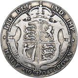 1904 Halfcrown - Edward VII British Silver Coin