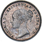 1861 Maundy Penny - Victoria British Silver Coin - Superb