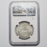 1906 Halfcrown (NGC AU 58) - Edward VII British Silver Coin - Very Nice