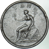 1806 Penny - George III British Copper Coin