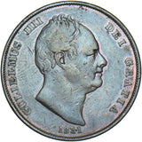 1831 Penny - William IV British Copper Coin - Nice