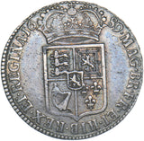 1689 Halfcrown - William & Mary British Silver Coin - Nice