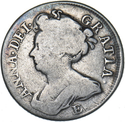 1709 E Shilling (Edinburgh Mint) - Anne British Silver Coin