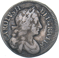 1683 Maundy Fourpence - Charles II British Silver Coin - Nice