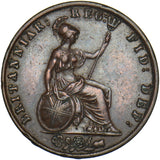 1841 Halfpenny - Victoria British Copper Coin - Nice