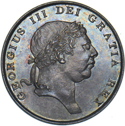 1812 Eighteenpence Bank Token - George III British Silver Coin - Superb