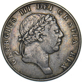 1814 Eighteenpence Bank Token - George III British Silver Coin - Nice