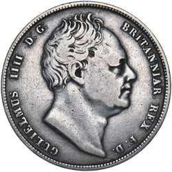 1837 Halfcrown - William IV British Silver Coin